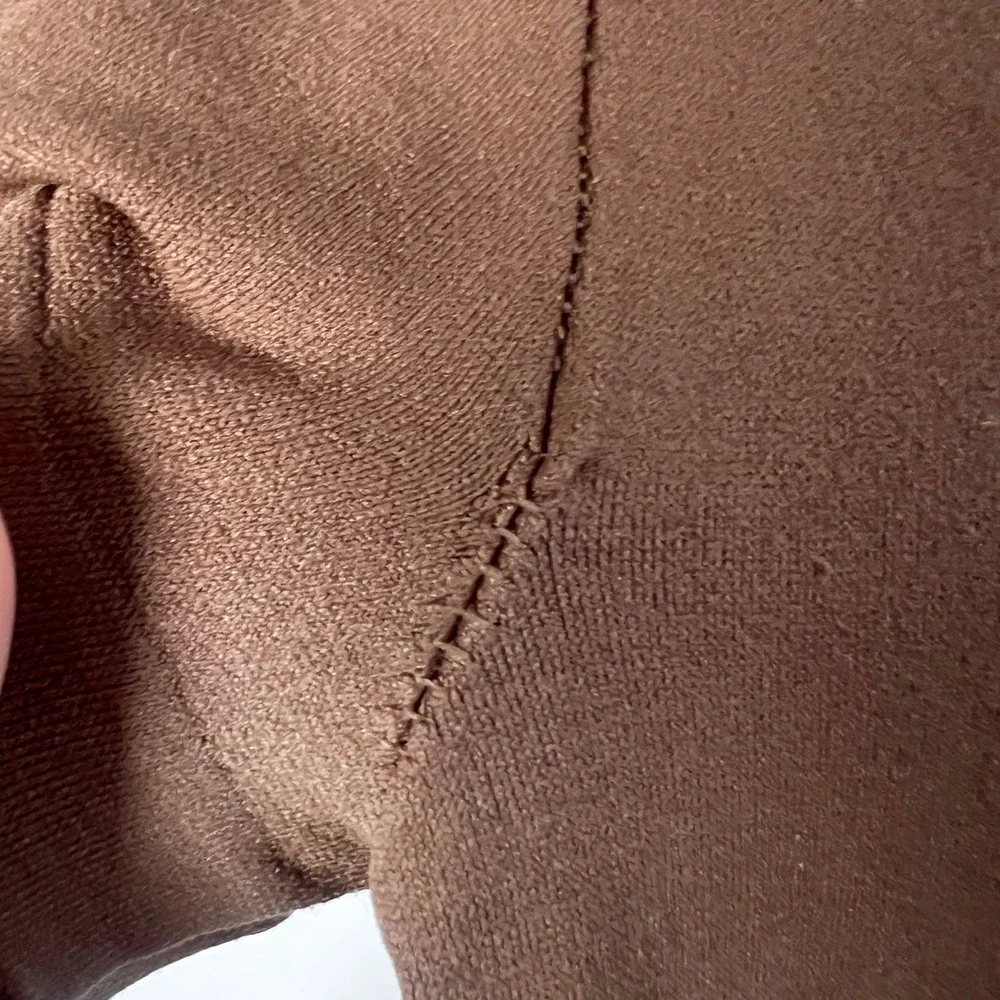 Intimately Free People Seamless Bodysuit Top Brown Short Sleeve‎ M/L